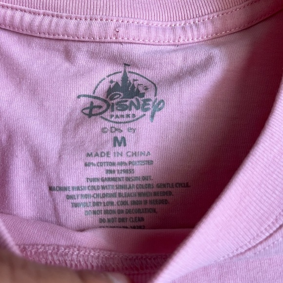Disney Parks Walt Disney World Pink Long‎ Sleeve Shirt SZ M - Picture 2 of 6